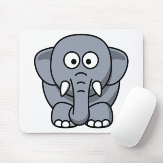 GRAY ELEPHANT MUISMAT (Met muis)