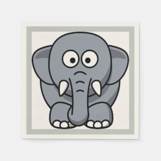 GRAY ELEPHANT SERVET (Voorkant)