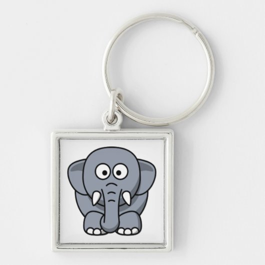 GRAY ELEPHANT SLEUTELHANGER (Voorkant)