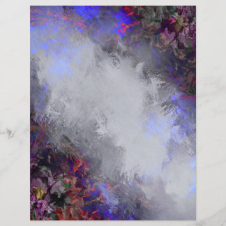 Gray en Lavender Grunge Lijst Scrapbook Paper