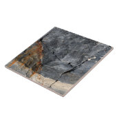 Gray en Rust Natural Stone Fotografisch Tegeltje (Zijkant)