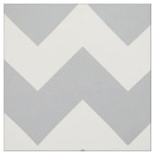 Gray en White Chevron Stripe Stof (Swatch)