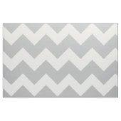 Gray en White Chevron Stripe Stof (Fat Quarter)