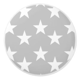 Gray en White Star Pattern Ceramic Knobs Keramische Knop