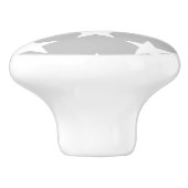 Gray en White Star Pattern Ceramic Knobs Keramische Knop (Zijkant)