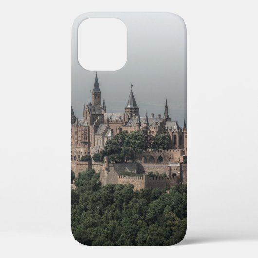 GRAY EN WITTE CASTLE OP HILLEN Case-Mate iPhone CASE (Achterkant)