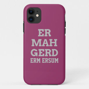 Gray Ermahgerd iPhone 5 Barely Daar Hoesje