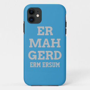 Gray Ermahgerd iPhone 5 Tough Xtreme Hoesje