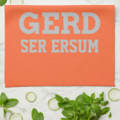 Gray Ermahgerd Kitchen Towel Theedoek (Gevouwen)