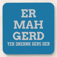 Gray Ermahgerd Onderzetters