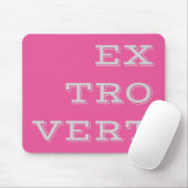 Gray Extrovert Mousepad Muismat (Met muis)