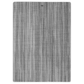 Gray Fabric Clipboard Klembord (Achterkant)
