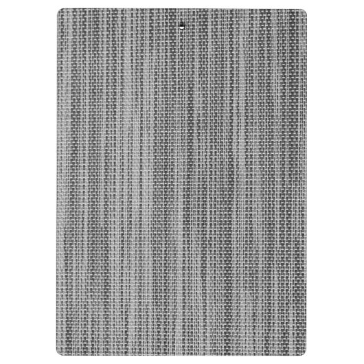 Gray Fabric Clipboard Klembord (Achterkant)
