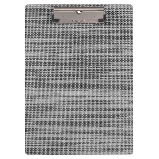 Gray Fabric Clipboard Klembord (Voorkant)