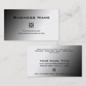 Gray Fade Design1-Visitekaartjes Visitekaartje (Voorkant / Achterkant)