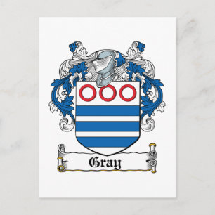 Gray Family Crest Briefkaart