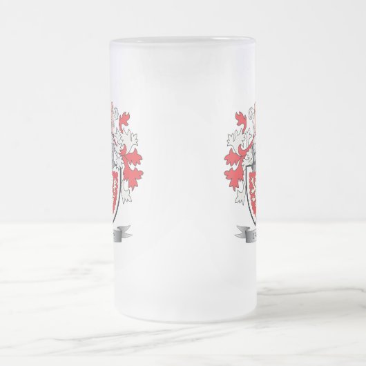 Gray Family Crest Coat of Arms Matglas Bierpul (Center)