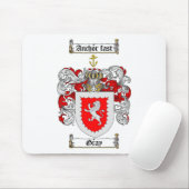 GRAY FAMILY CREST - GRAY COAT VAN WAPENS MUISMAT (Met muis)