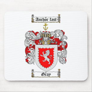 GRAY FAMILY CREST - GRAY COAT VAN WAPENS MUISMAT