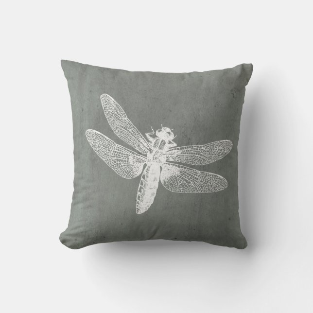 Gray Firefly Pillow Kussen (Voorkant)
