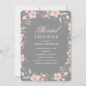 Gray Floral Kaart (Voorkant)