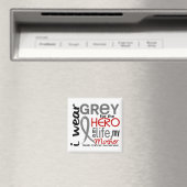 Gray for My Hero 2 Moeder Brain Cancer Magneet (Insitu (Vaatwasser))