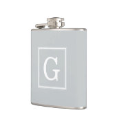 Gray Framed Monogram Heupfles (Links)