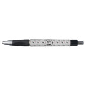 Gray funeral business pattern pen (Voorkant)