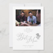 Gray Funny Foto Voorstel Weddenschap Beste man (Voorkant)