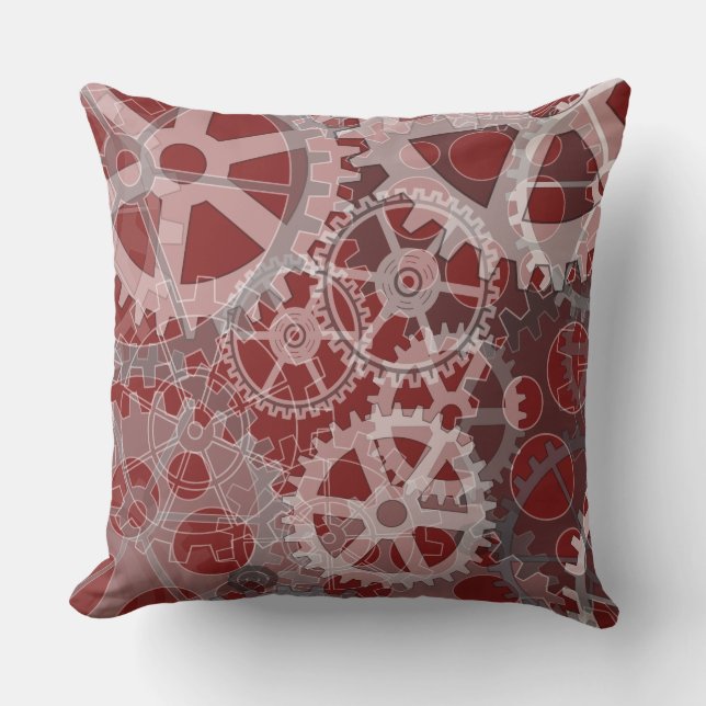 GRAY GEARS DESIGN Retro Sierkussen (Voorkant)