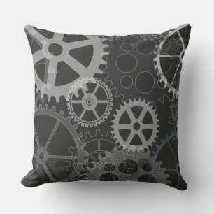 GRAY GEARS DESIGN Retro Sierkussen