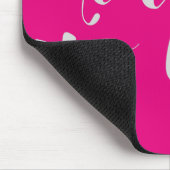 Gray Get Your Life Typografie Muismat (Hoek)