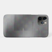 Gray Glitch Art Micro Points Case-Mate iPhone Case (Achterkant (horizontaal))