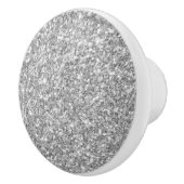 Gray Glitter Ceramic Knob. Keramische Knop (Rechts)