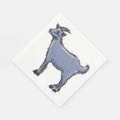 Gray Goat Sketch Servet (Hoek)