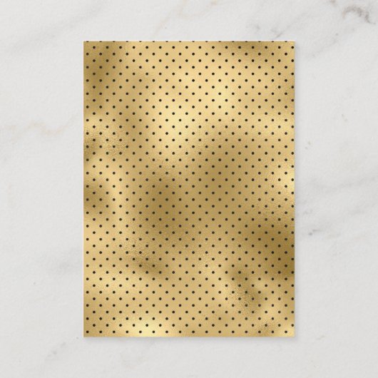 Gray Gold Foil Lace QR Code RSVP Weddenschap Websi Informatiekaartje (Achterkant)