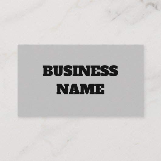 Gray Goldendole Dog Visitekaartje (Achterkant)