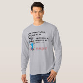 Gray Grandpa's Words - Boomeranged T-shirt (Voorkant volledig)