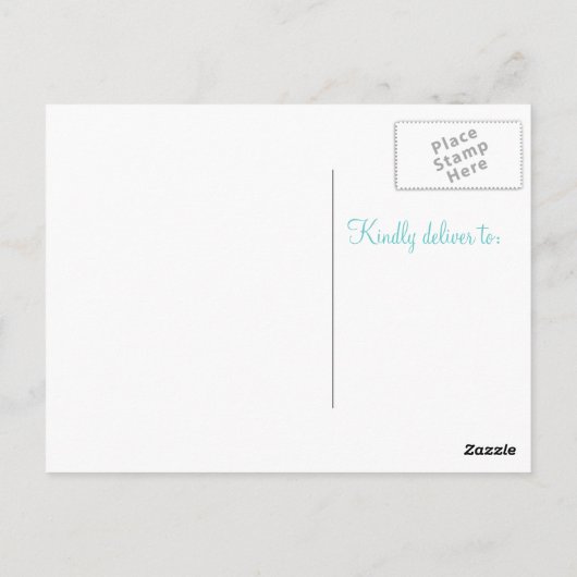 Gray Gray Chevron Hartelijk dank Briefkaart (Achterkant)