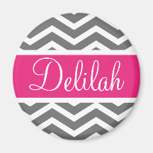 Gray Gray Pink Chevron Naam