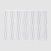 Gray Gray Polka Dot Tissue Paper Tissuepapier (Voorkant)
