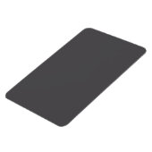 Gray Gray Solid Trend Color Background Magneet (Linkerzijde)
