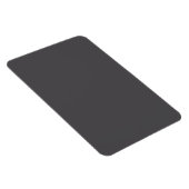 Gray Gray Solid Trend Color Background Magneet (Rechterzijde)