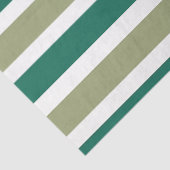 Gray Green Stripes Tissuepapier (Detail)