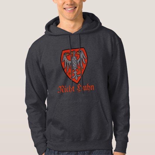 Gray Griffin Nicht Huhn Hoodie (Voorkant)