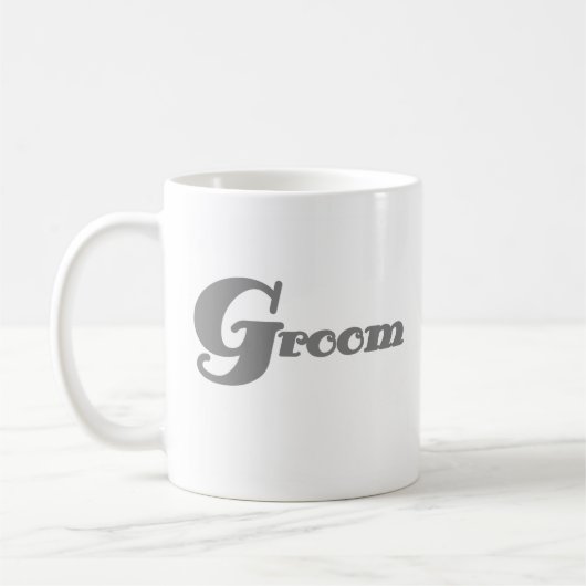 Gray Groom Koffiemok (Links)