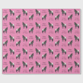 Gray Grulla Appaloosa Quarter Horse Stallion Cadeaupapier (Vlak)