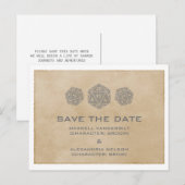 Gray Grunge D20 Dice Gamer bespaart het Briefkaart (Voorkant / Achterkant)