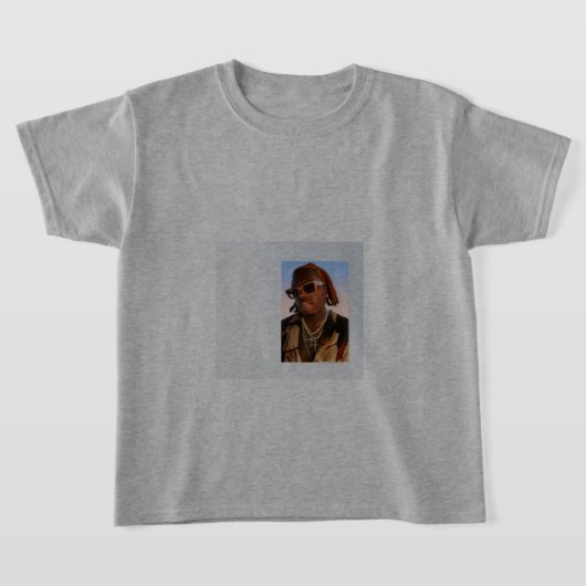 Gray Gunna Wunna T - Shirt for Boys  (Laagn)