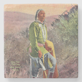 Gray Hair Stenen Onderzetter